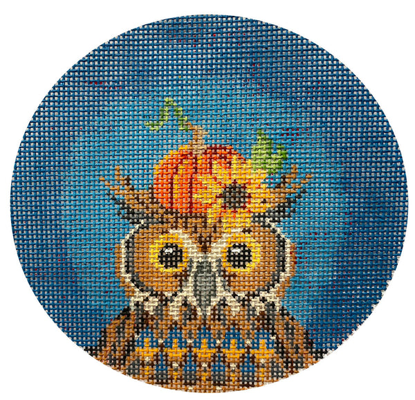 Kelly Clark Needlepoint Halloween Ornaments