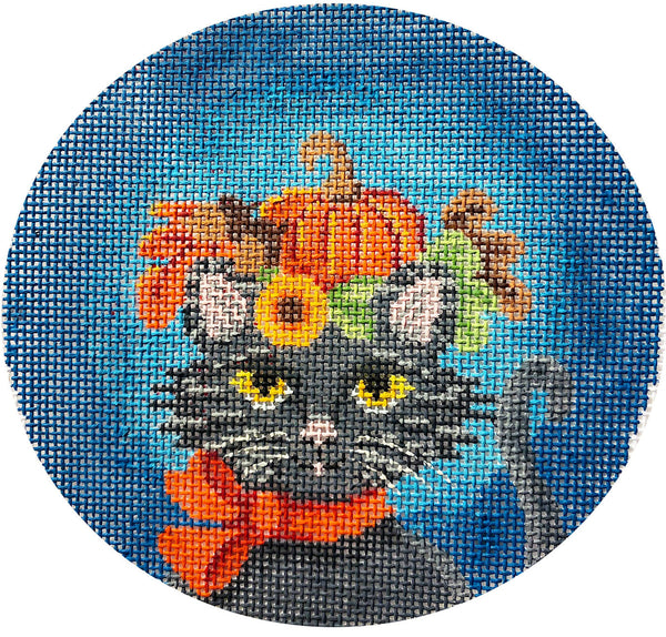 Kelly Clark Needlepoint Halloween Ornaments