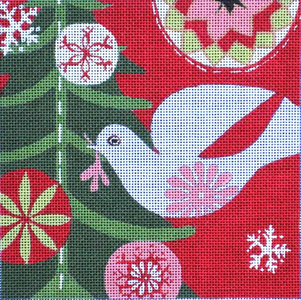 Mod Holiday Dove (M-1597