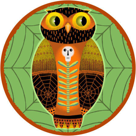 Halloween Owl (M-2208)