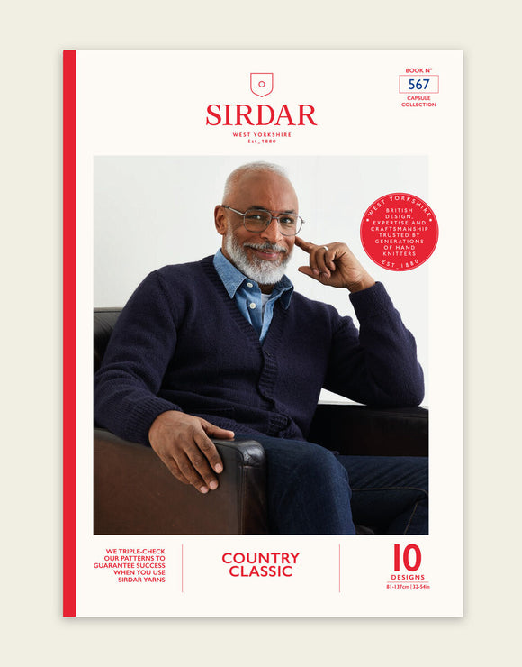 Sirdar Men's Country Classic Book #567