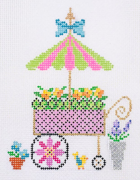 Flower Market Cart - Summer (N130A)