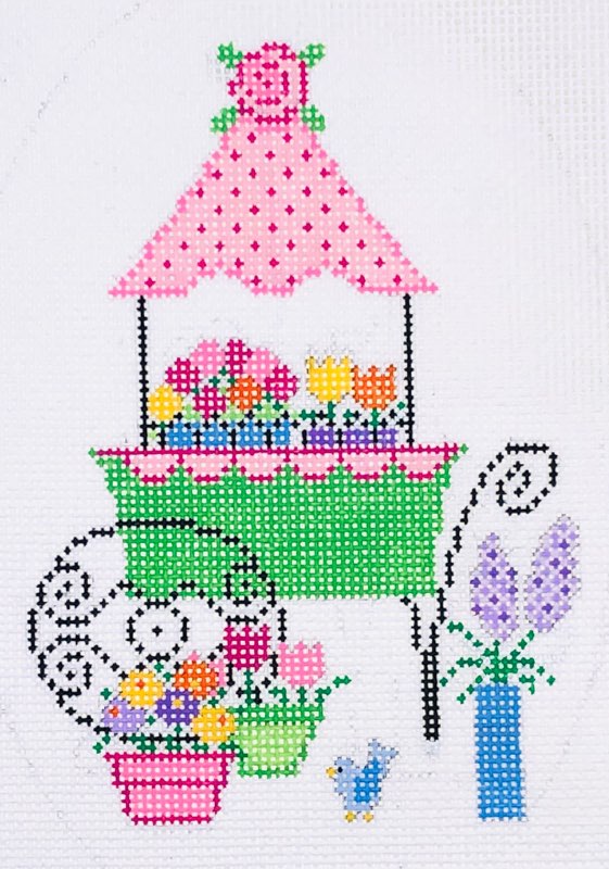 Flower Market Cart - Spring (N130)