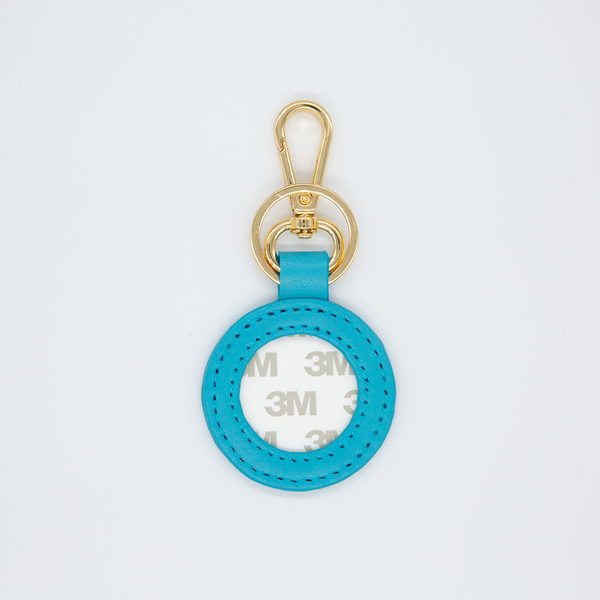 Planet Earth Self-Finishing Leather Key Fob