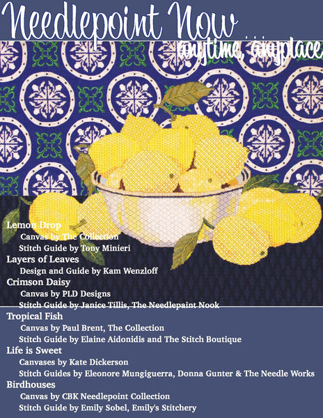 Needlepoint Now Layers of Leaves, Thread Kit #3 (Leaves 21-30)