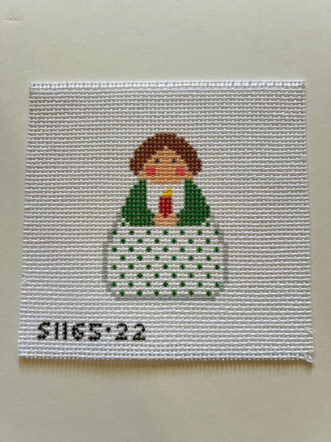 SI165-22 Red Candle Angel