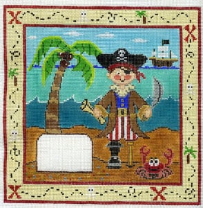 Tooth Fairy Pillow - Arr...Me Tooth is Missing (S-181)