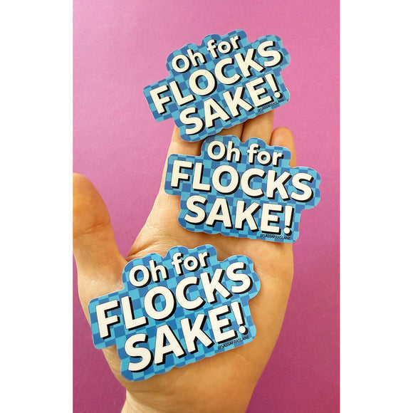 Flocks Sake Stickers