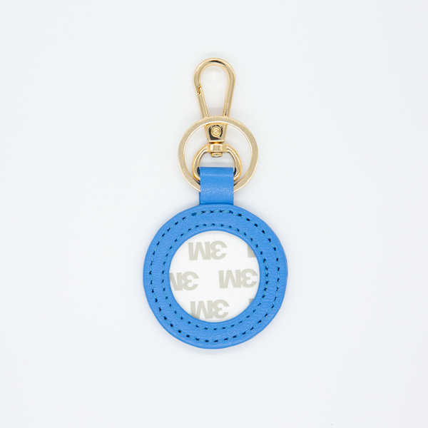 Planet Earth Self-Finishing Leather Key Fob