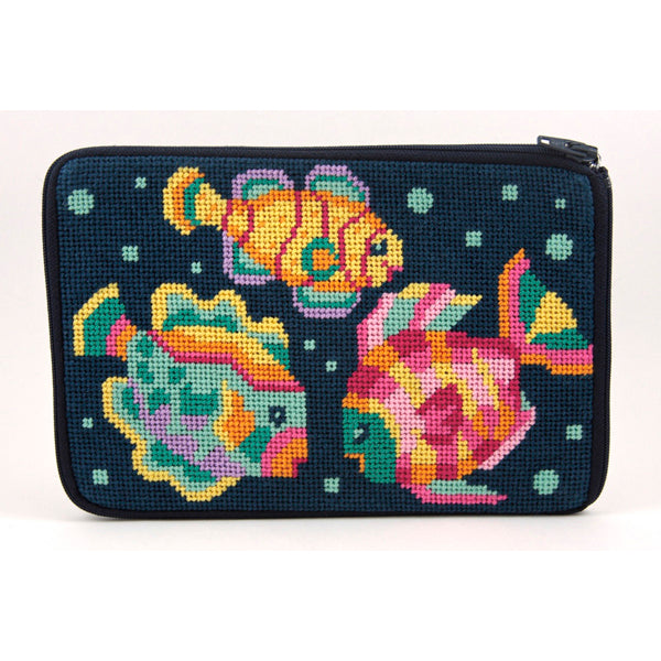 Stitch & Zip Needlepoint Purse