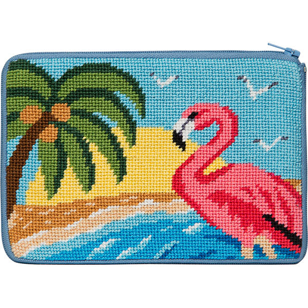 Stitch & Zip Needlepoint Purse