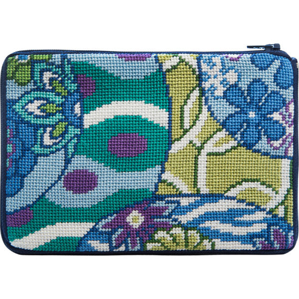 Stitch & Zip Needlepoint Purse