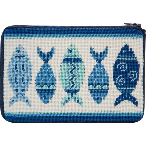 Stitch & Zip Needlepoint Purse