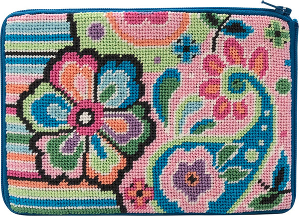 Stitch & Zip Needlepoint Purse