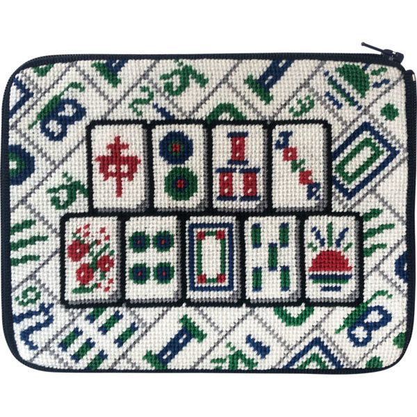Stitch & Zip Needlepoint Purse