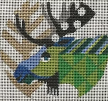Moose Ornament (H-325)