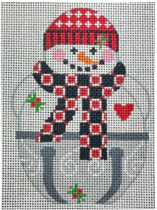 Jingle Snowman - Red Hat (CH-1497)
