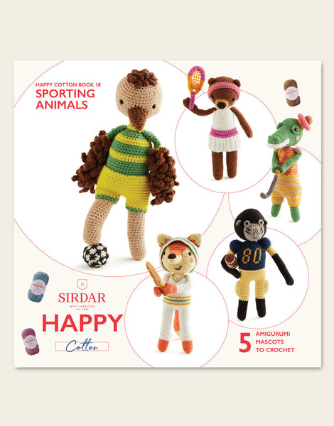 Happy Cotton Book 18: Sporting Animals