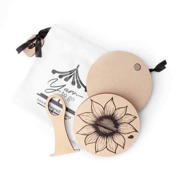 Twice Sheared Sheep Yarn to Go Carousels (no wrist strap)