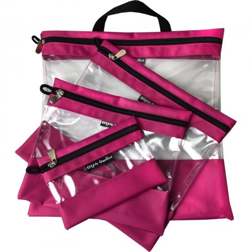 Clearly Organized Clear Bag Set (Project Bag)