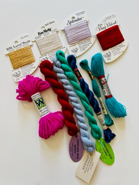 Pull Threads for my Needlepoint Canvas