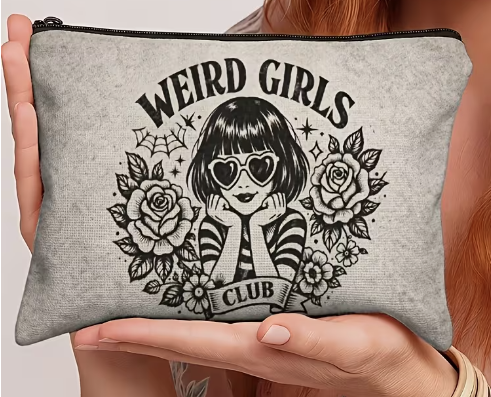 Weird Girls Club Cosmetic Bag