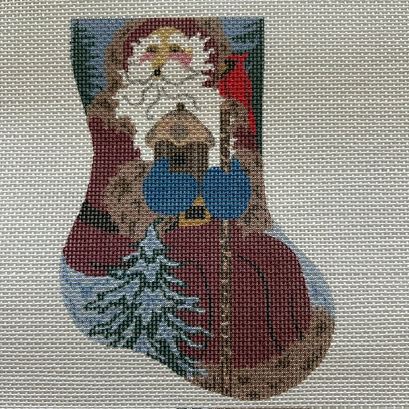 Woodland Santa Mini Stocking