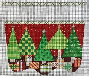 Oh Christmas Tree Stocking Cuff (XC-20)