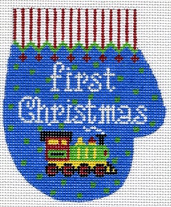 First Christmas Mitten - Boy (XO-146b)