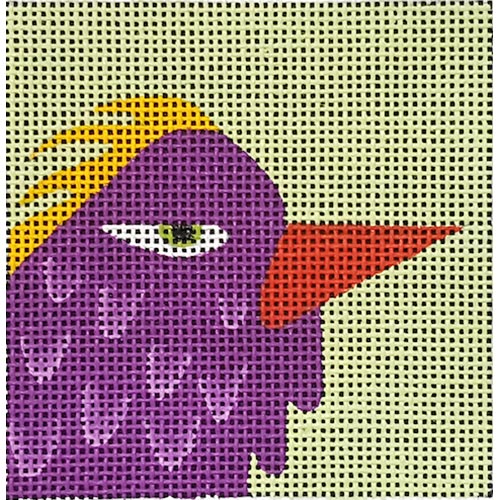 ZE-633 Purple Chicken Square