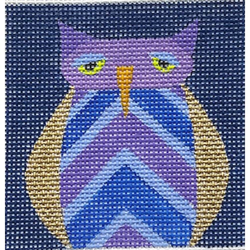 ZE-661 Striped Breast Owl Square