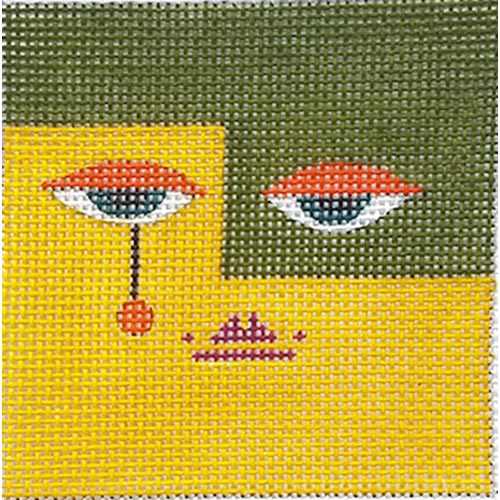 ZE-666 Teal Eyes Square