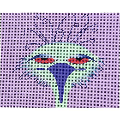 ZE-763 Grape Beaked Heron