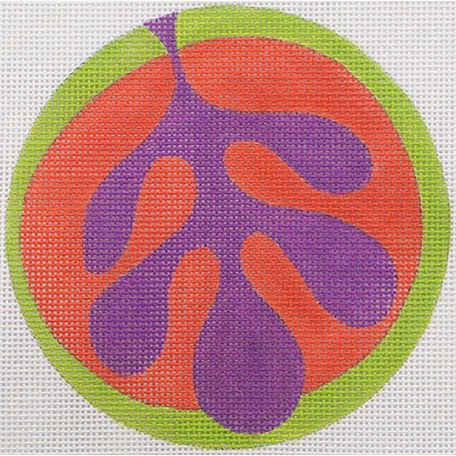 ZE-954 Oak Leaf Round