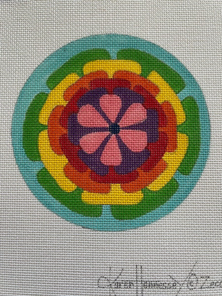 ZE-982 Zinnia Round