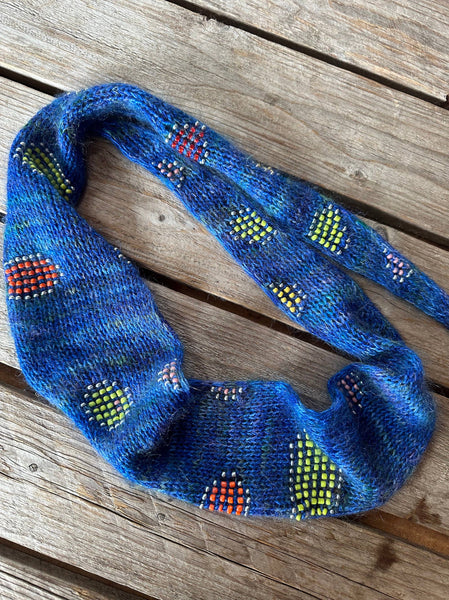 Painting with Beads Scarf Kit