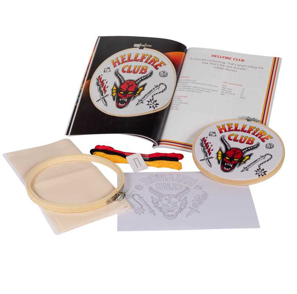 Stranger Things Embroidery by Editors of Thunder Bay Press: Kit