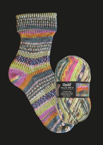 OPAL sock yarn after Hundertwasser