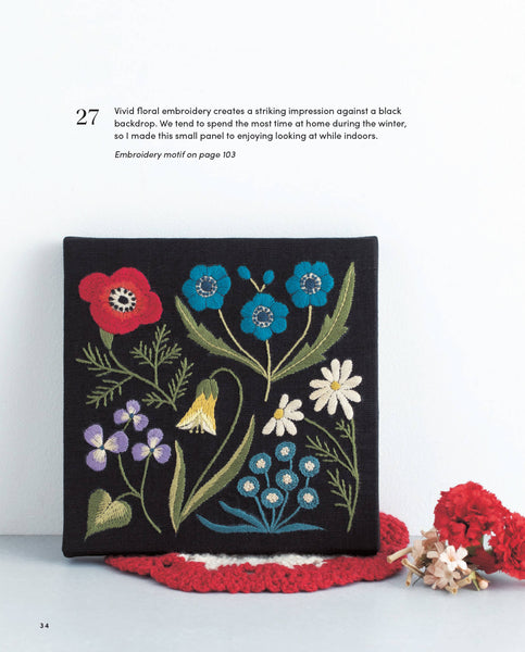 Artful Botanical Embroidery