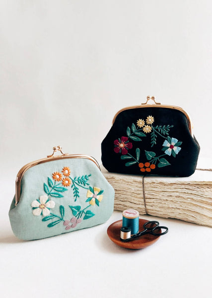 Vintage Floral Purse Kit (#ZW4754)