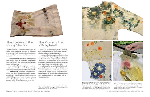 Eco-Print: The Guide to Natural Botanical Printing on Fabric