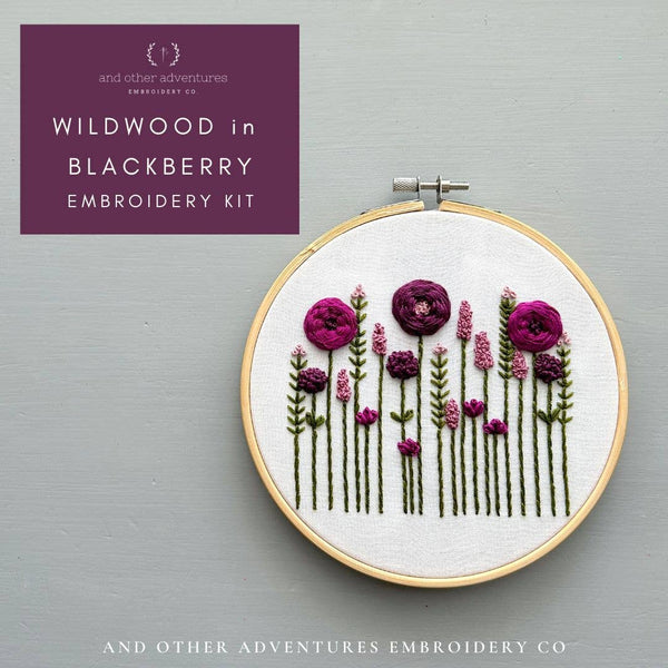 Wildwood Embroidery Kit