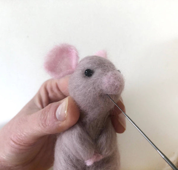 Needle Felting Kit - Mouse - Learn To Make TWO Cute Mice