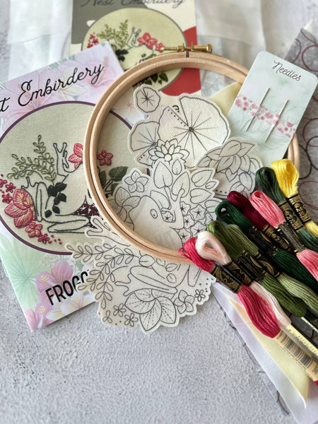 Froggy Flowers Kit