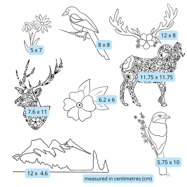 The Rockies Stick and Stitch Pack