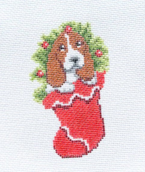 SBS191 Basset in a Stocking