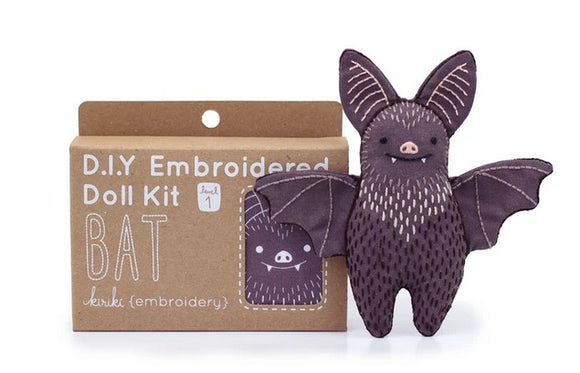 Bat - Embroidery Kit