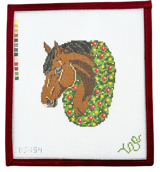 SBS194 Bay Christmas Horse
