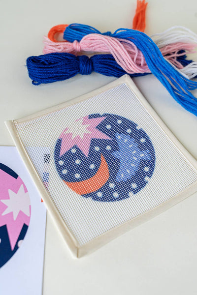 Christmas Night Needlepoint Ornament Kit