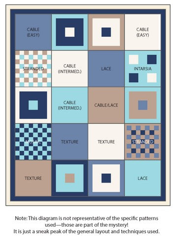 Berroco Mystery Blanket KAL (DIY colors)